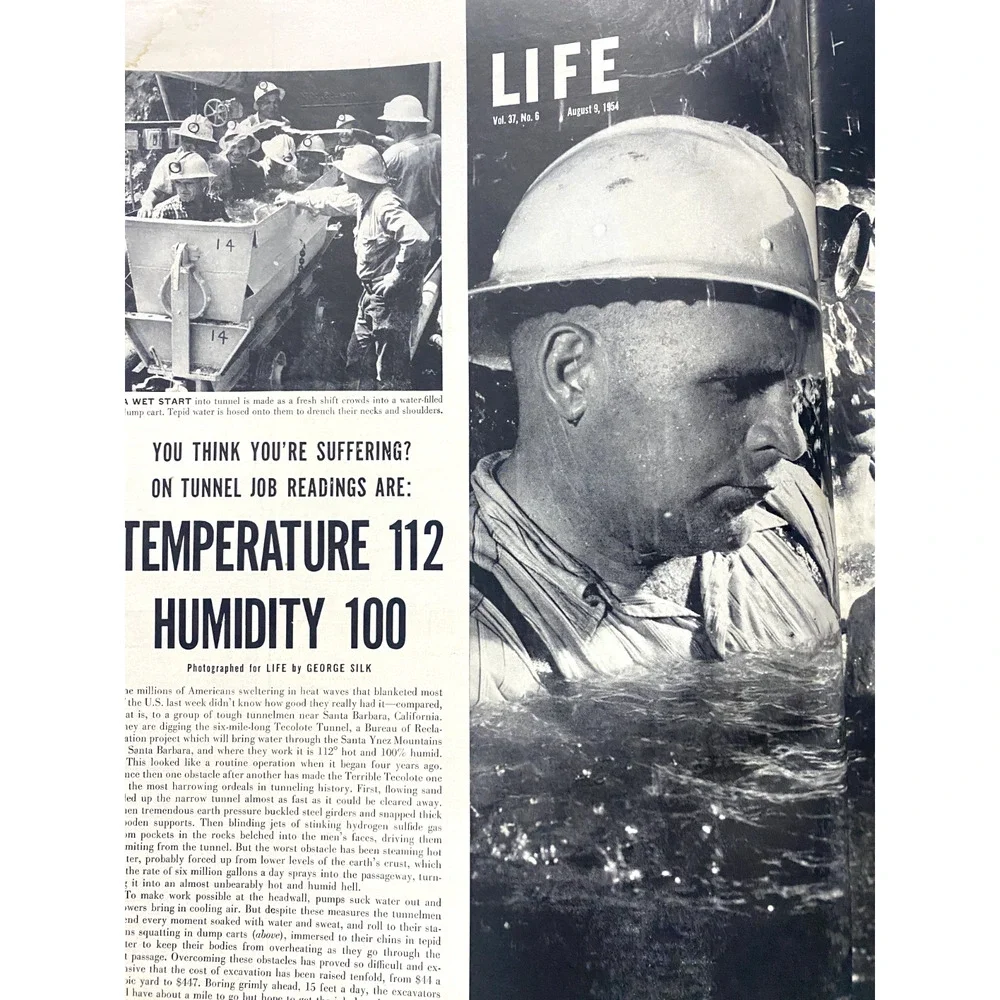 Life Magazine August 9 1954 Hunt for a Hamlet Treasure